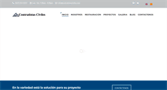 Desktop Screenshot of contratistasciviles.com
