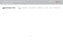Tablet Screenshot of contratistasciviles.com
